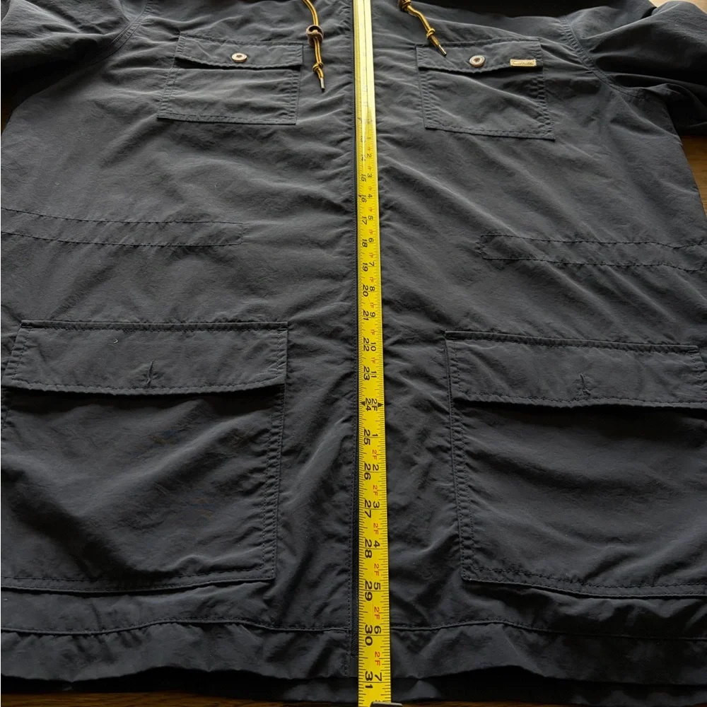 Jack O'neill Navy Blue Windbreaker Hoodie Jacket XL